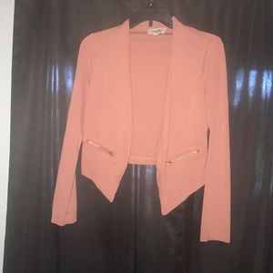 Light pink shrug